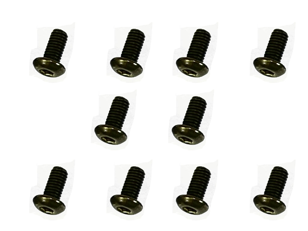 S-Flex Titanium M3×6mm Hex Socket Button Head Screw 10pcs S-Flex