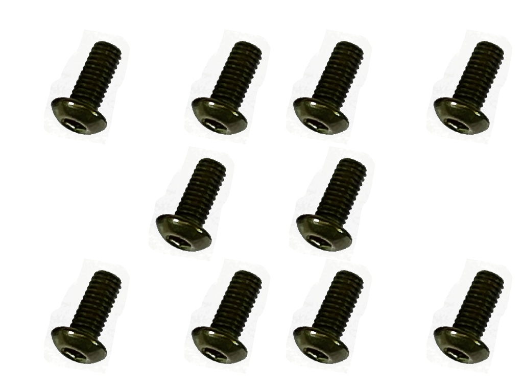 S-Flex Titanium M3×7mm Hex Socket Button Head Screw 10pcs S-Flex