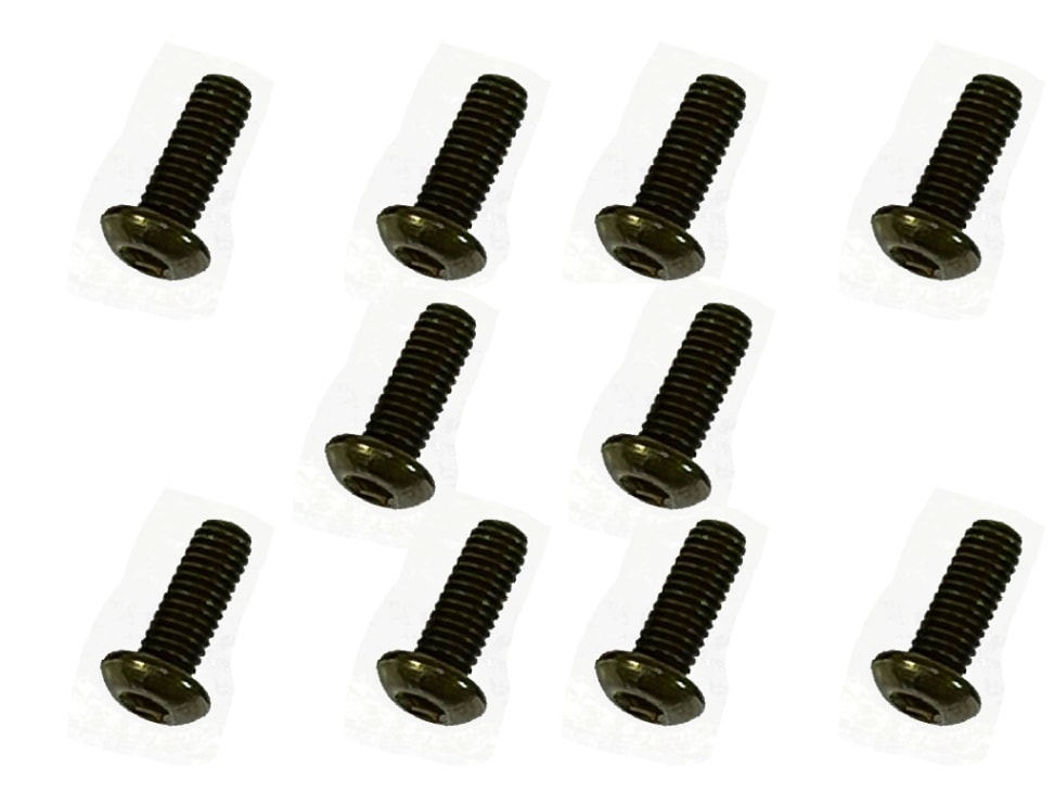 S-Flex Titanium M3×8mm Hex Socket Button Head Screw 10pcs S-Flex
