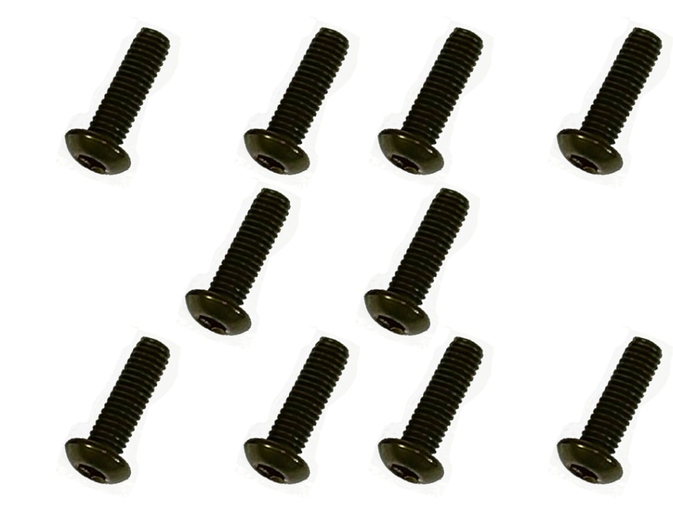 S-Flex Titanium M3×10mm Hex Socket Button Head Screw 10pcs S-Flex