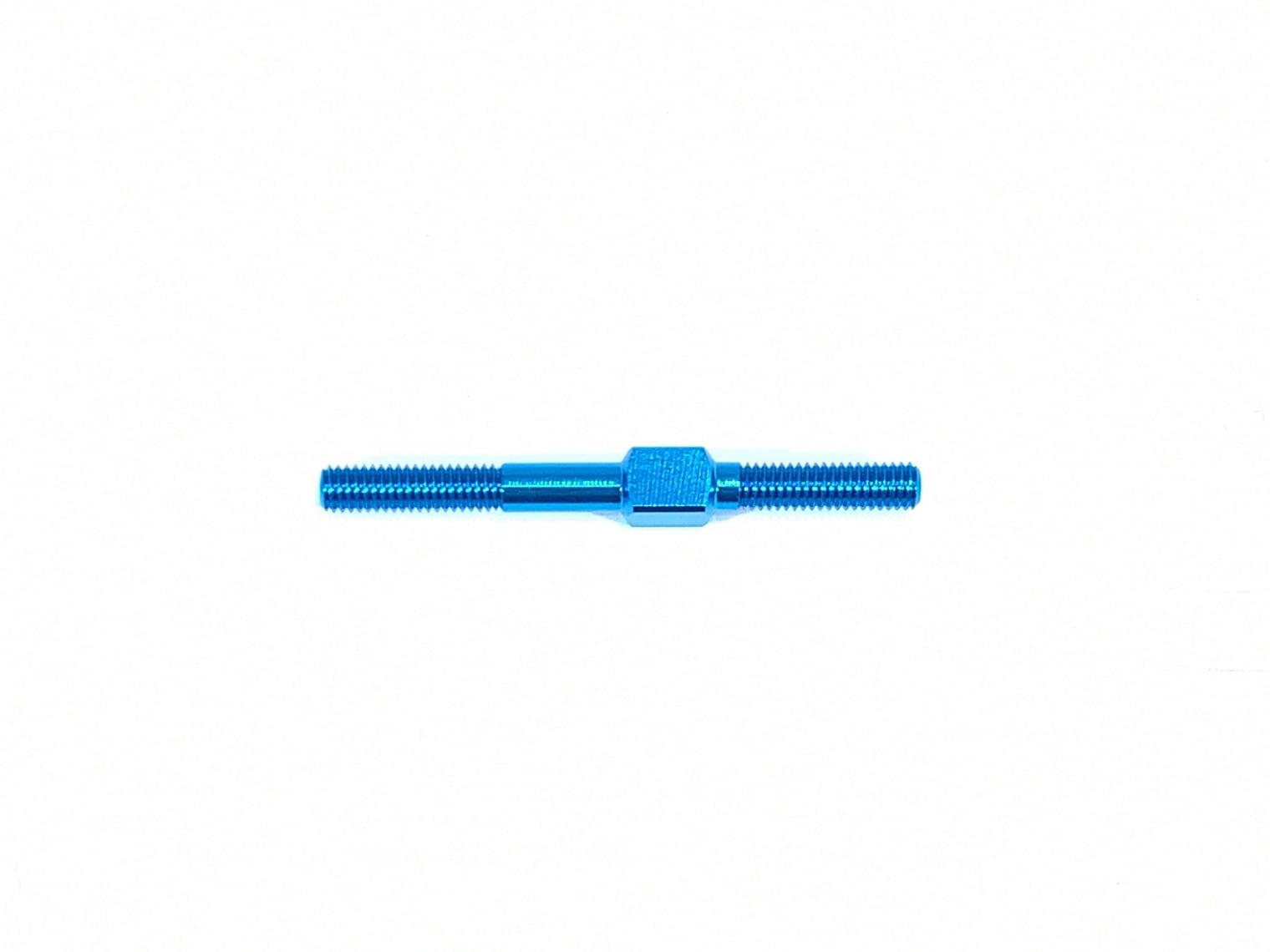 M3 Aluminum A7075 Turnbuckle 35mm Blue 1 pcs.