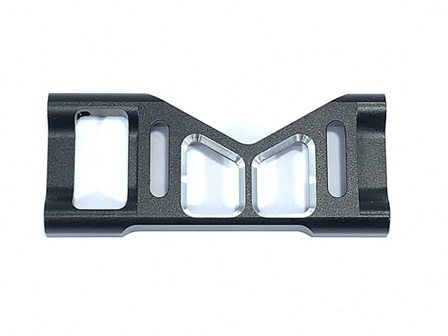 アルミリヤモーターマウントブロック（タミヤF103/PAESEC-C用)　Rear motor mount block (for TAMIYA F103/PARSEC-C)