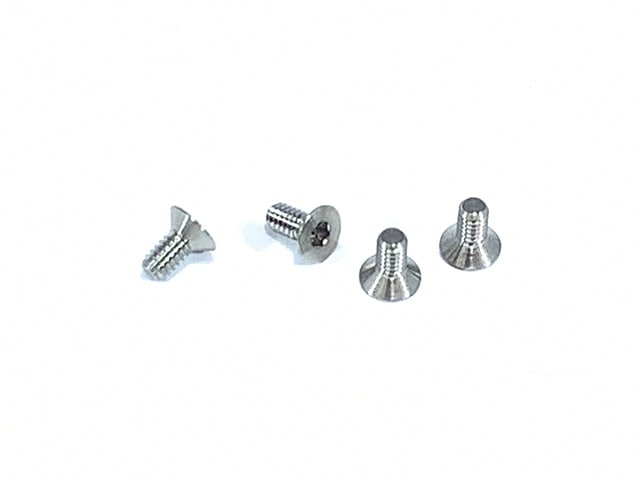 Machined 64 Titanium Hex Socket Countersunk Screw M2×4mm
