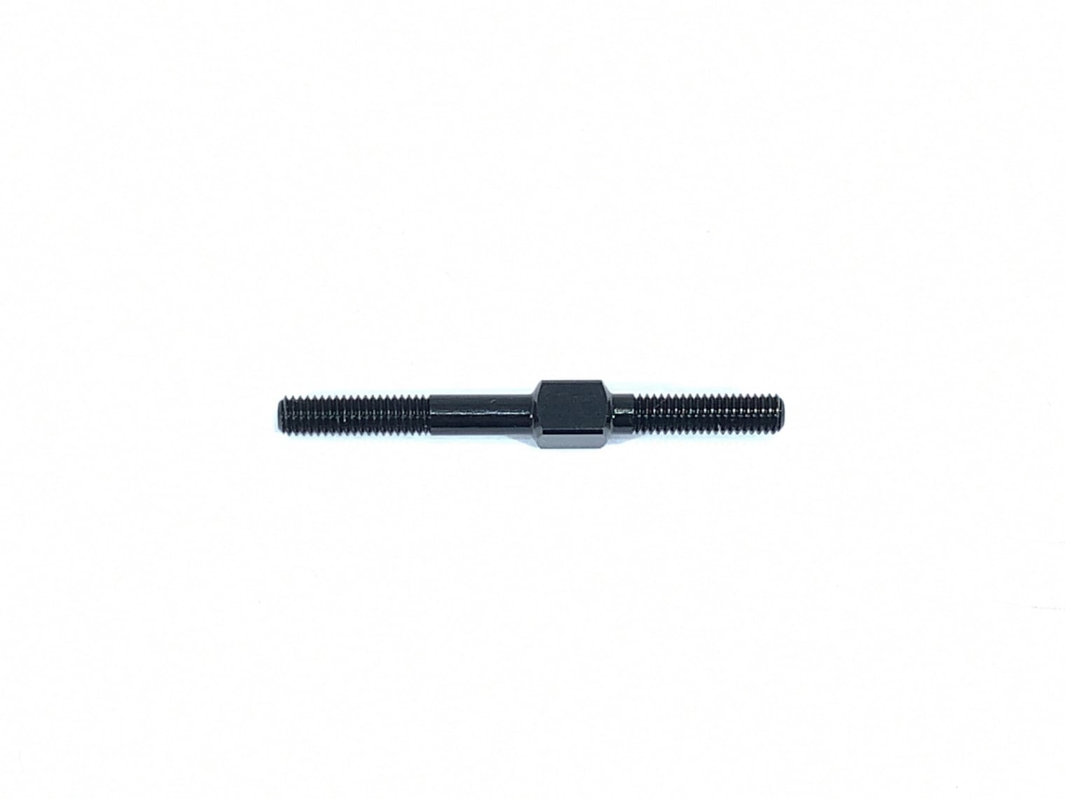 M3 Aluminum A7075 Turnbuckle 35mm Black 1 pcs.
