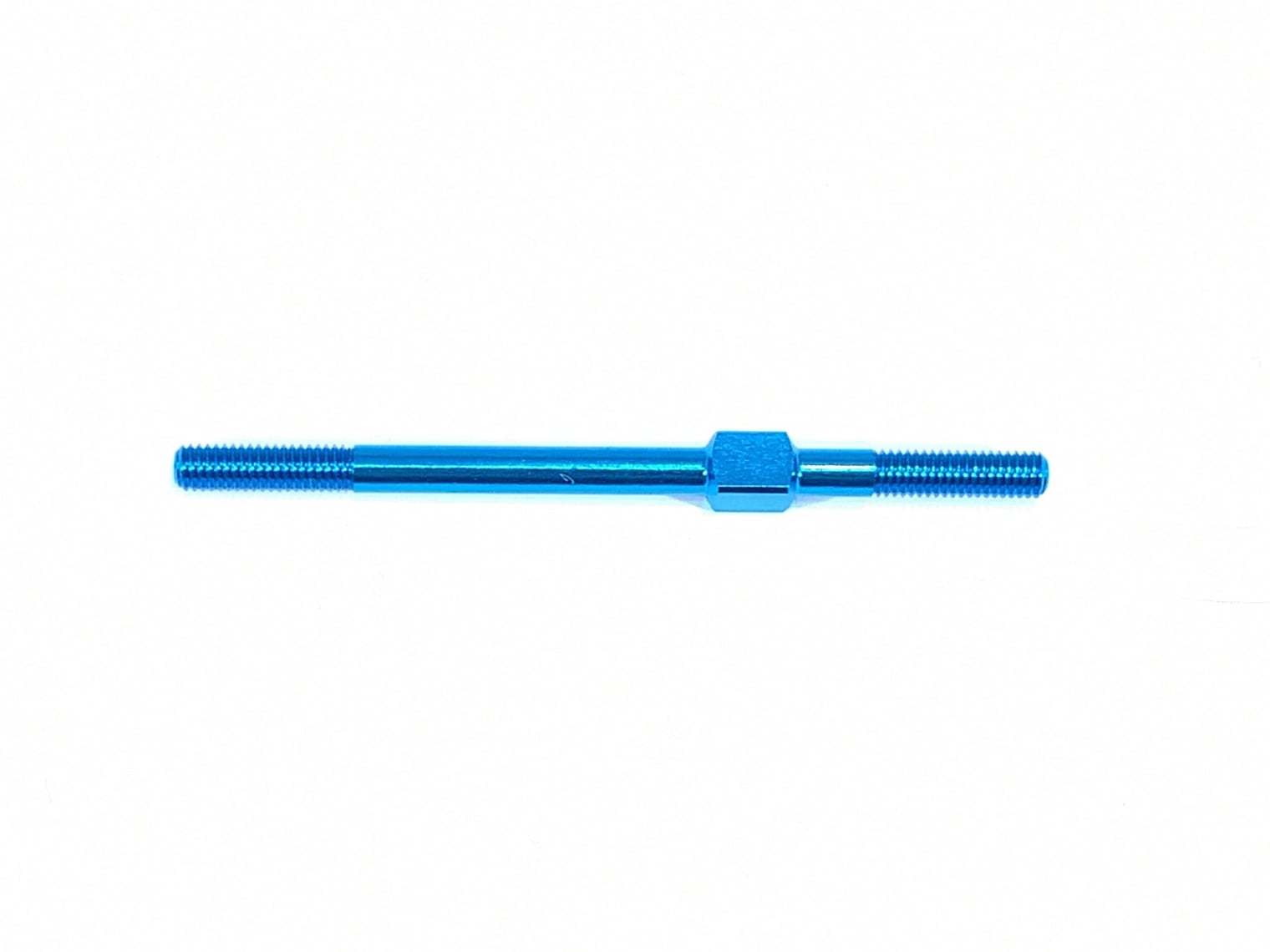 M3 Aluminum A7075 Turnbuckle 52mm Blue 1 pcs.