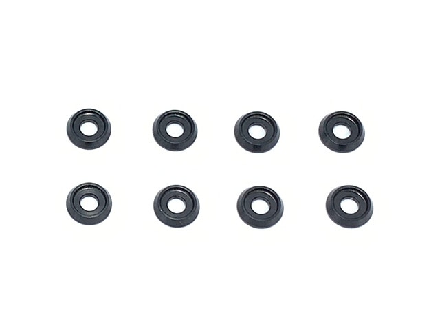 Aluminum Washer (for M3 Cap Screw)(Black) 8pcs Aluminum M3