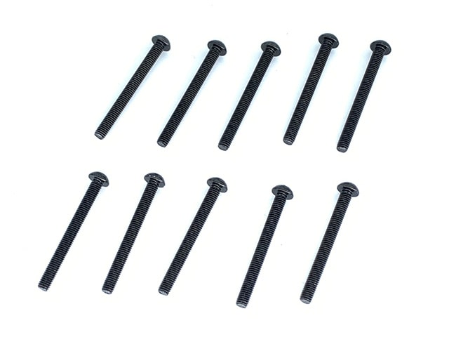 Steel Hex Socket Screw Button Head M3×30(10 pcs.) 3x30
