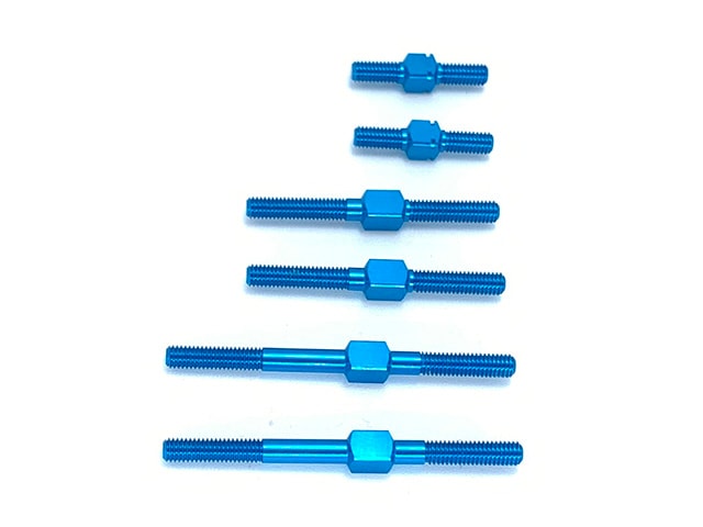 Turnbuckle Set (Blue) (for Tamiya Hornet EVO)