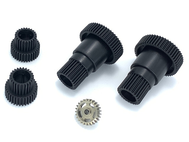 High-Speed Gear & Ultra-Hard Aluminum Pinion 25T Set (for Tamiya GF-01)
