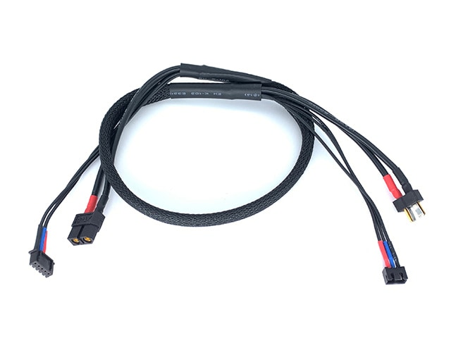 Charging Cable XT60/T2P Connector 600mm Lipo charging cable XT60/T2P Connector 600mm (for Lipo)