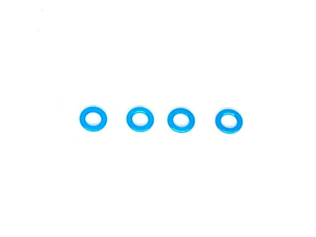 0.5t Collar OD 5mm (for M3 Aluminum Post)(Light Blue) 4pcs