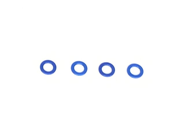 0.5t Collar OD 5mm (for M3 Aluminum Post)(Dark Blue) 4pcs