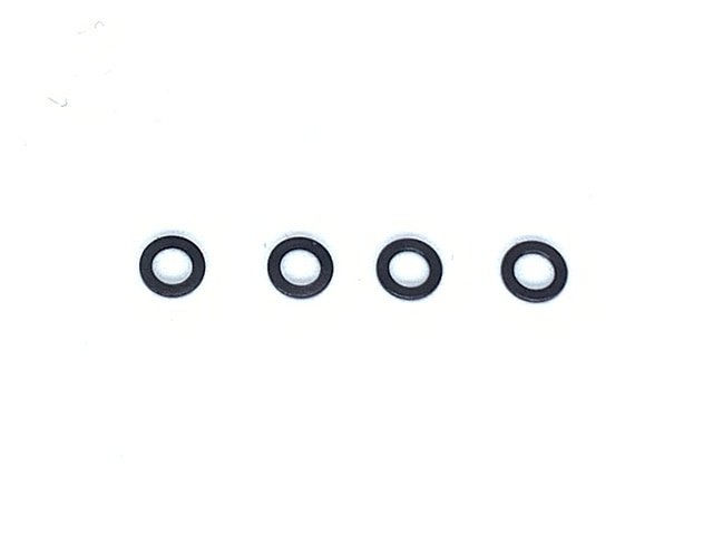 0.5t Collar OD 5mm (for M3 Aluminum Post)(Black) 4pcs