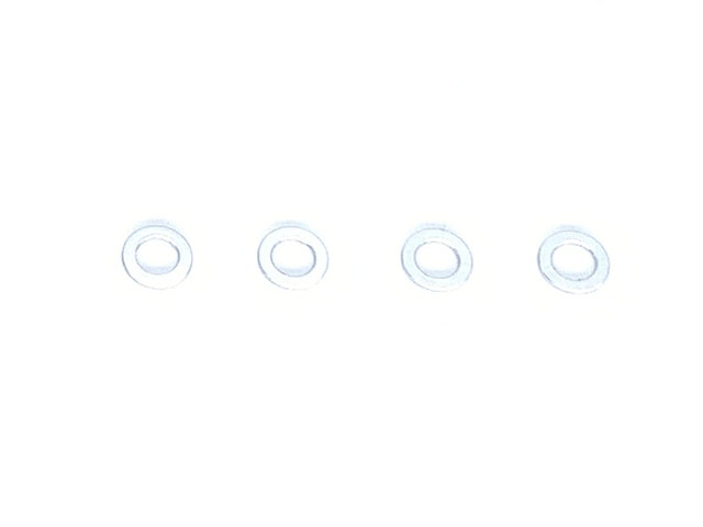 0.5t Collar OD 5mm (for M3 Aluminum Post)(Silver) 4pcs
