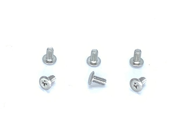 Stainless Steel Ultra-Thin Head Screw M2×4mm Cross Type 6 pcs. M2×4mm