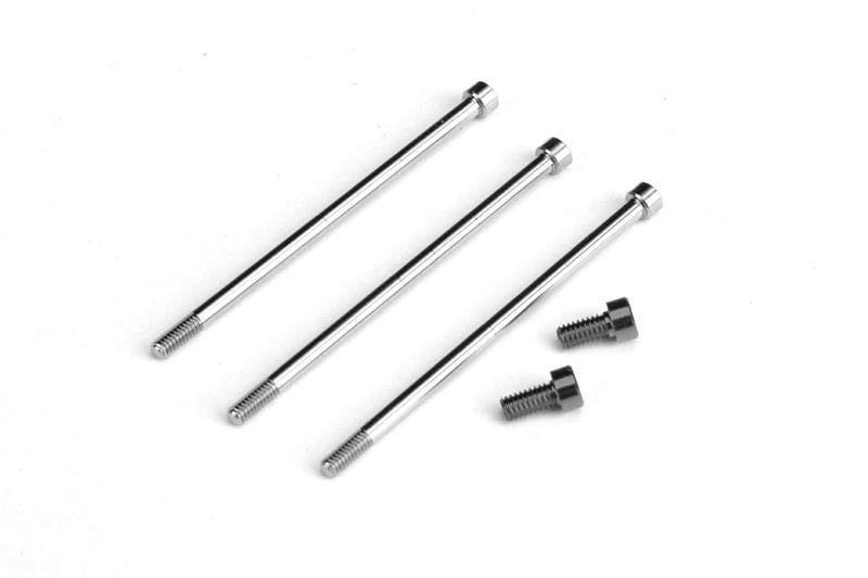 ブラシレスモーターBandit G4R用チタン/アルミスクリューセット(チタンカラー) 　Titanium/Aluminum Screw Set for Bandit G4R Brushless Motor (Titanium Color)